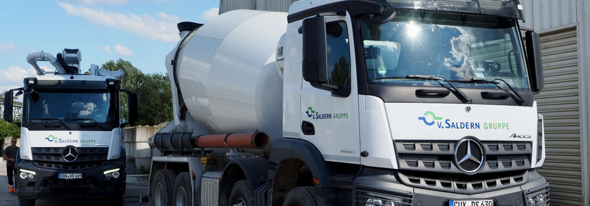 Das Transportbetonwerk Bremen-Arsten der Fertigbeton von Saldern GmbH & Co. KG
