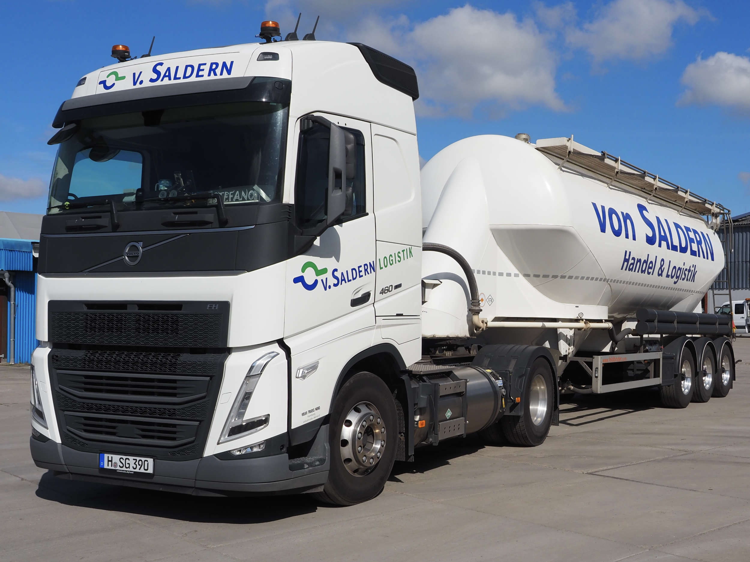 Die von Saldern Handel und Logistik GmbH & Co. KG am Standort Sottrum