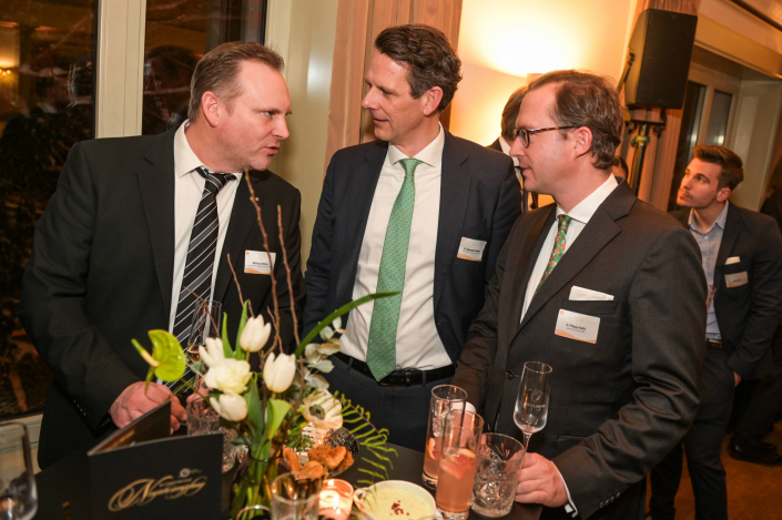 Matthias Gleimius, Dr. Alexander Reinhardt und Dr. Phillippe Rollin