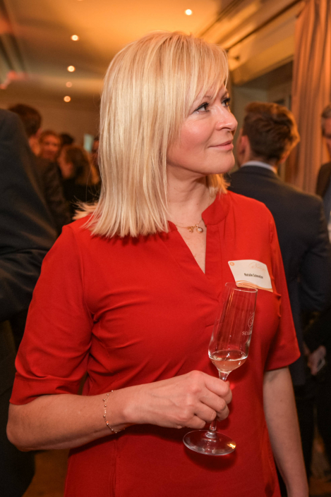 Natalie Schmelzer auf dem Blankeneser Neujahrsempfang 2026 auf dem Süllberg in Hamburg