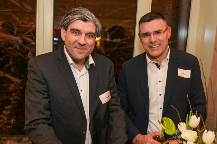 Paulo Afonso, Mibau Stema Group und Silvio Günther, HeidelbergCement Logistik GmbH