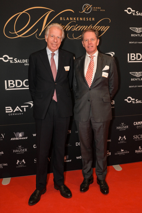 Prof. Dr. Carsten Zornig und Andreas Villavicencio (Cultural Fit Beratung) trafen gemeinsam auf dem Süllberg ein