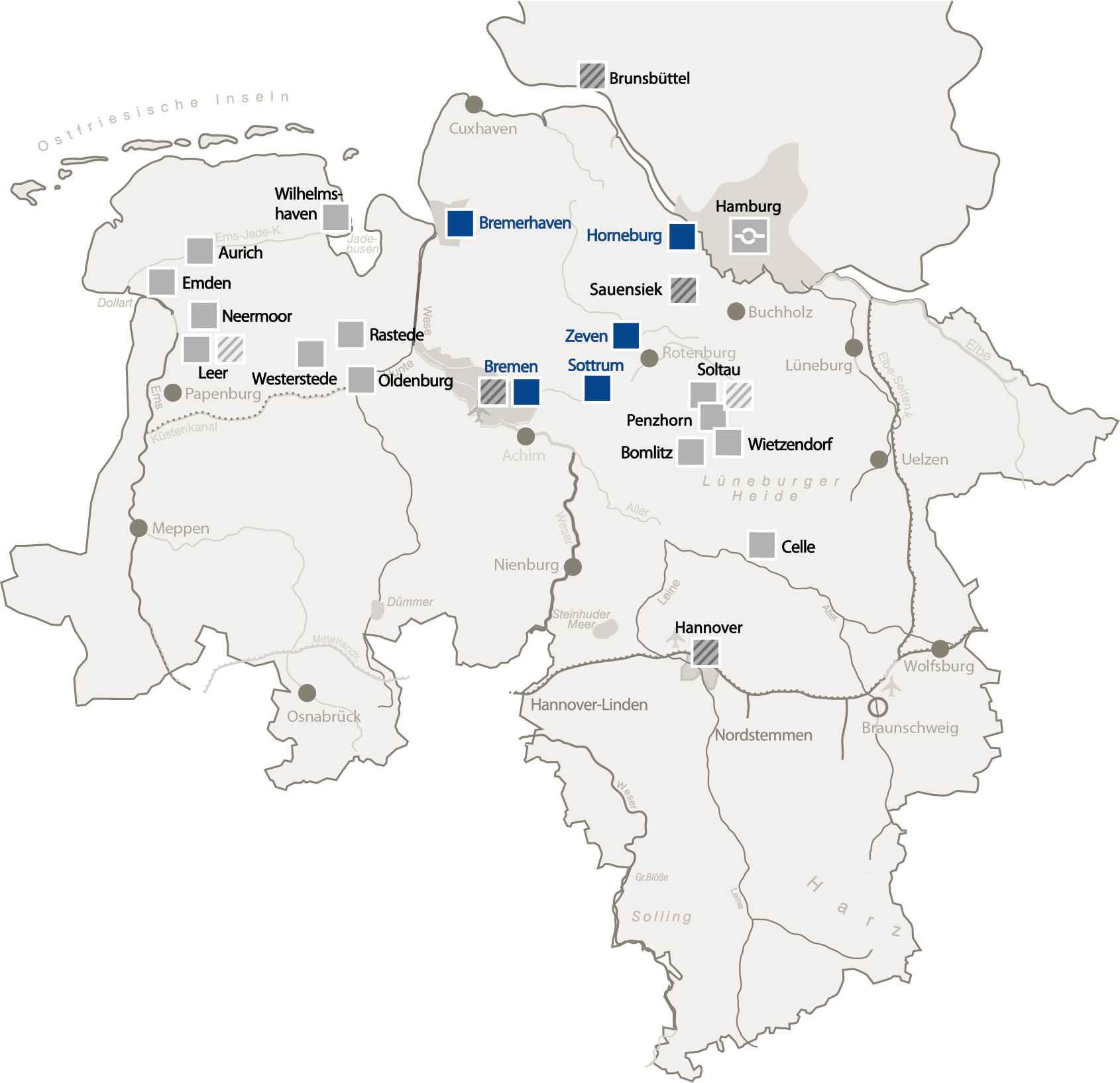 Die von Saldern Handel & Logistik GmbH & Co. KG ist Teil der von Saldern Gruppe_Stand 2026