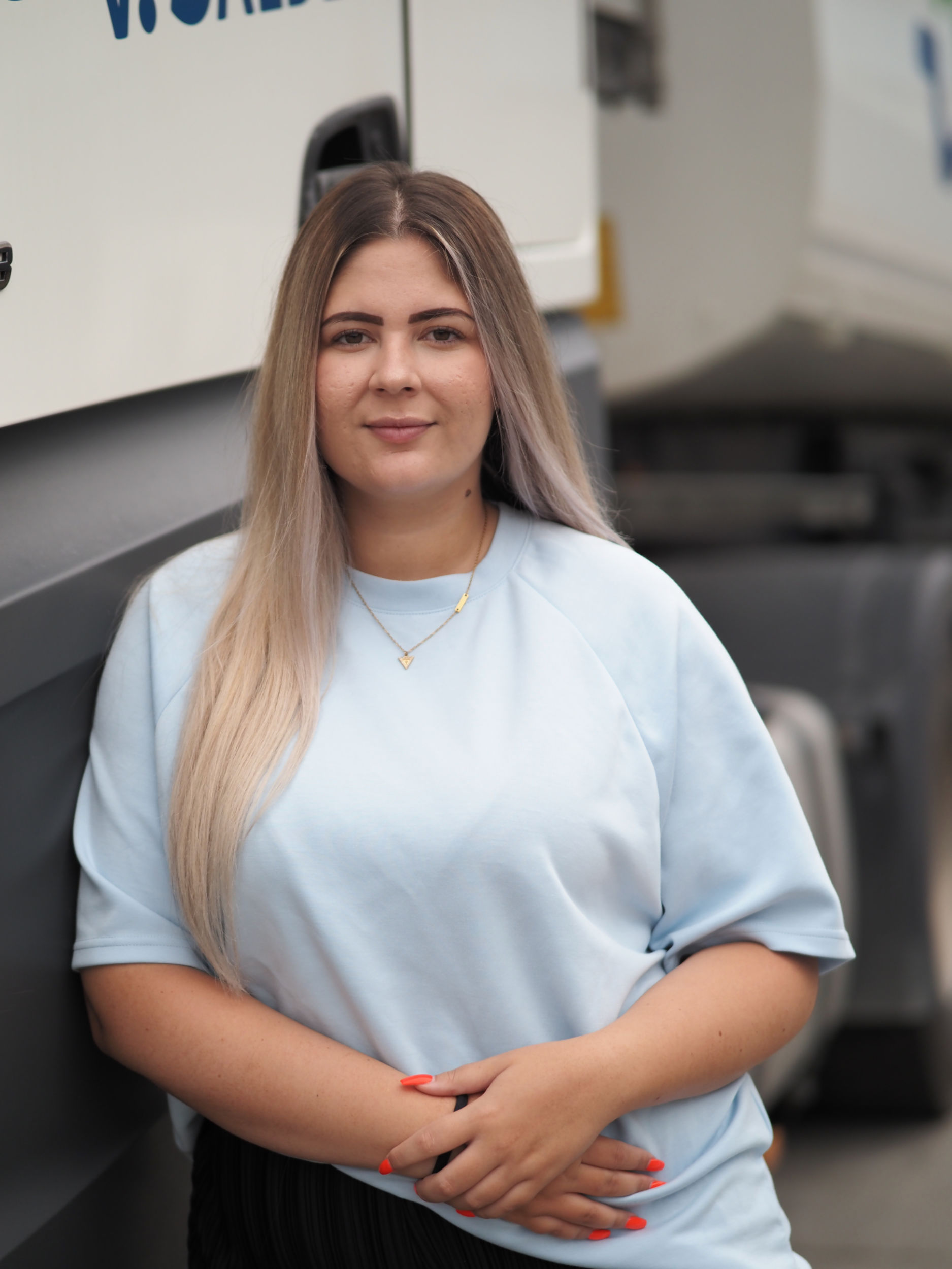 Vivien Dancso ist Disponentin bei der von Saldern Logistik