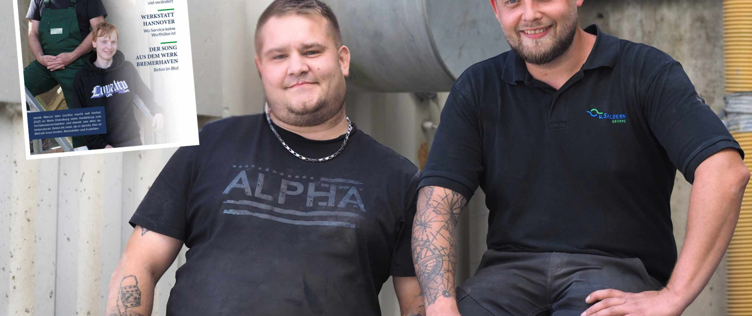 Das Mitarbeiter-Journal der von Saldern Gruppe mit Geschichten und Neuigkeiten aus der Unternehmensgruppe. Jetzt downloaden und lesen!
